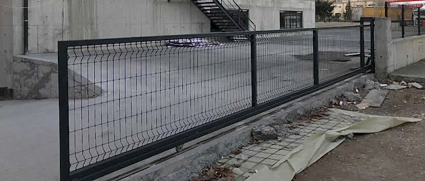 3 Panel Çit Kapı