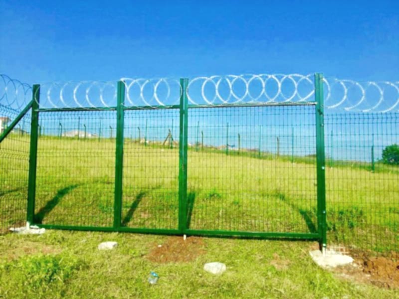 kanatlı kapılar (1) Panel Çit Kapı