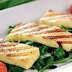 Grill Halloumi Cheese
