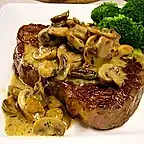 Tenderlion Mushrom Sauce